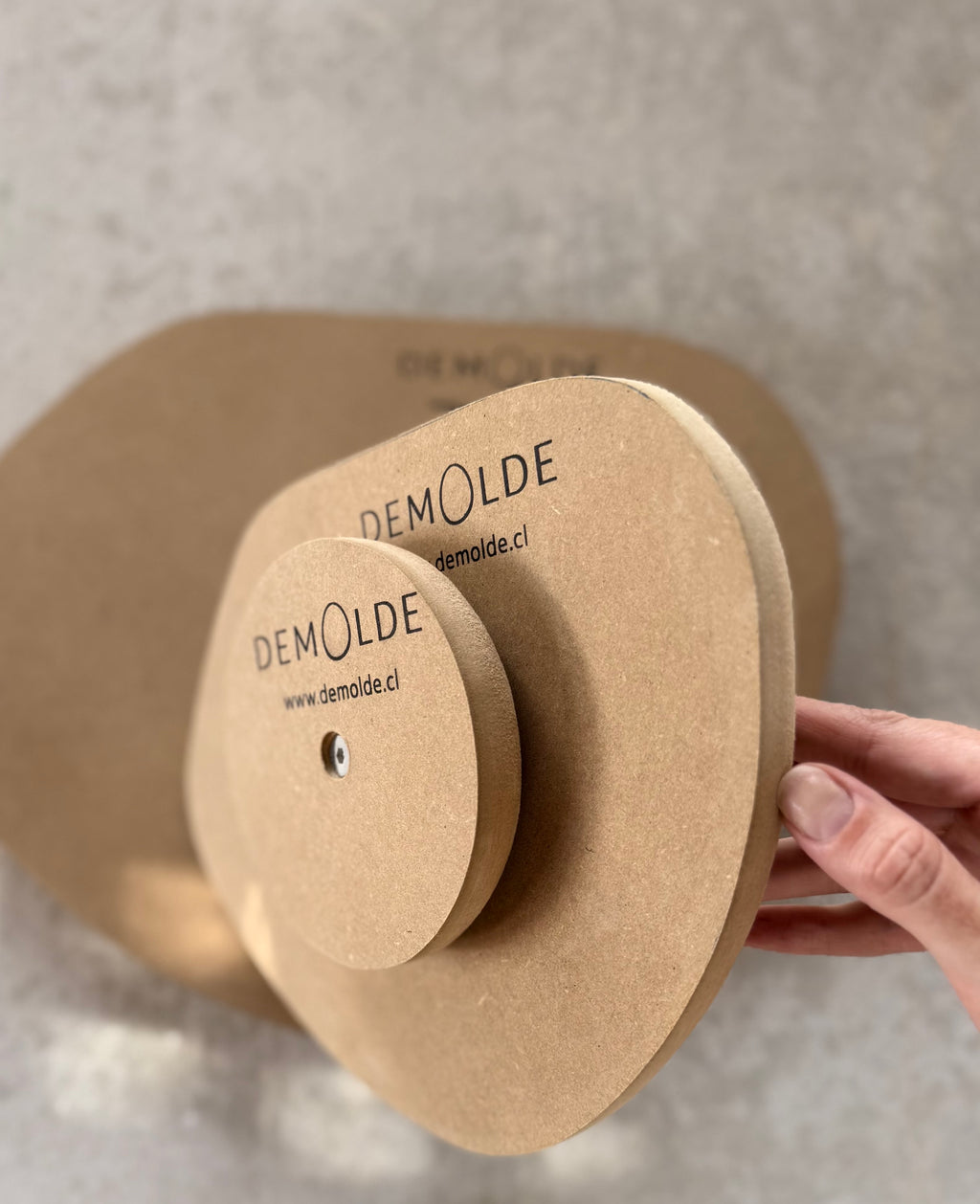 Molde Duna MDF – Forma Orgánica