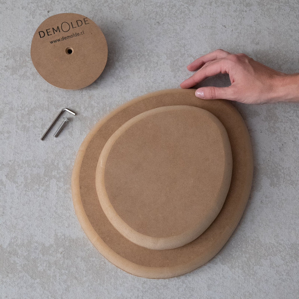 Set Nido MDF- Sistema de Moldes para Ceramica