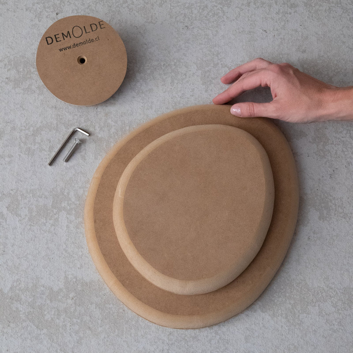 Set Nido MDF- Sistema de Moldes para Ceramica